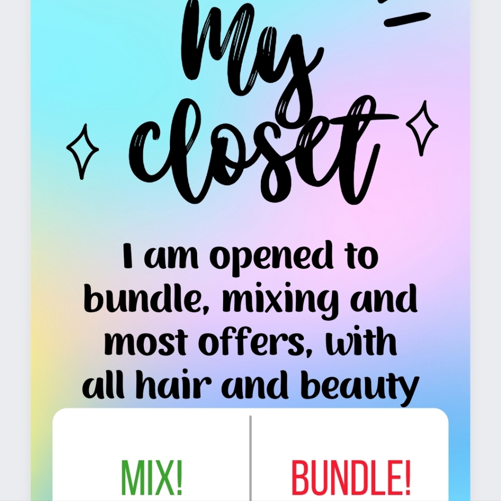 BUNDLE AND OFFER!